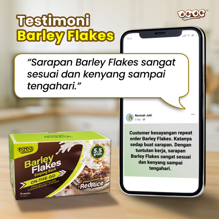 Barley Flakes Testimoni 1