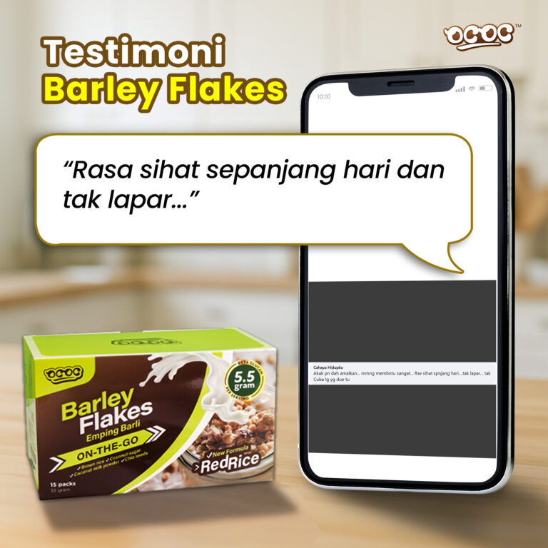 Barley Flakes Testimoni 2
