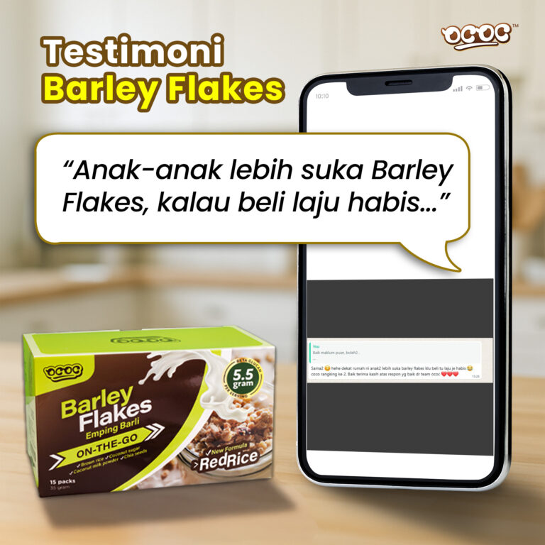 Barley Flakes Testimoni 3