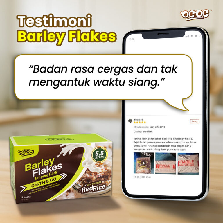 Barley Flakes Testimoni 4