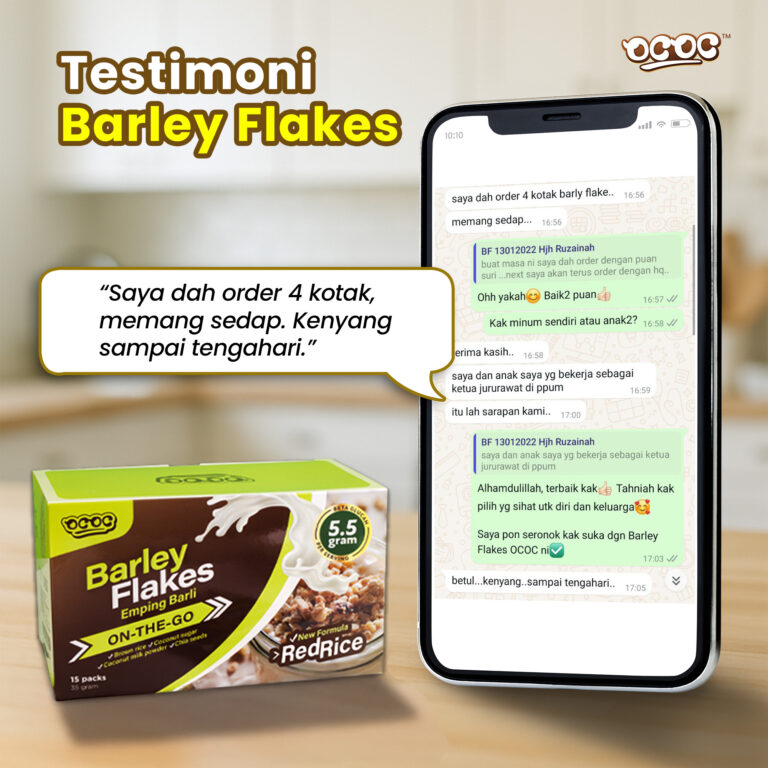 Barley Flakes Testimoni 6